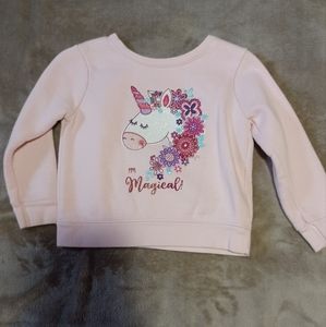 Toddler girls sweat shirt